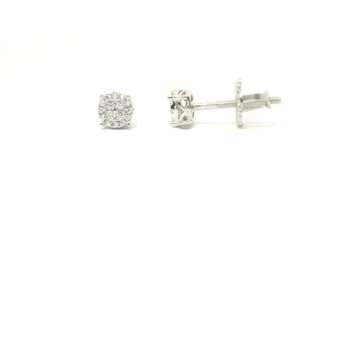 Sterling Silver with Round Cubic Zirconia image 1