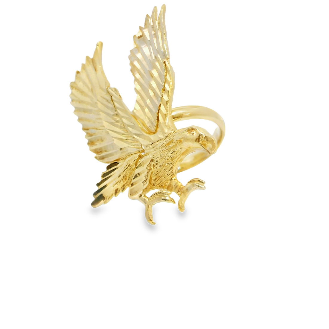 Turning a Cherished Gold Eagle Pendant Into a One-of-a-Kind Ring