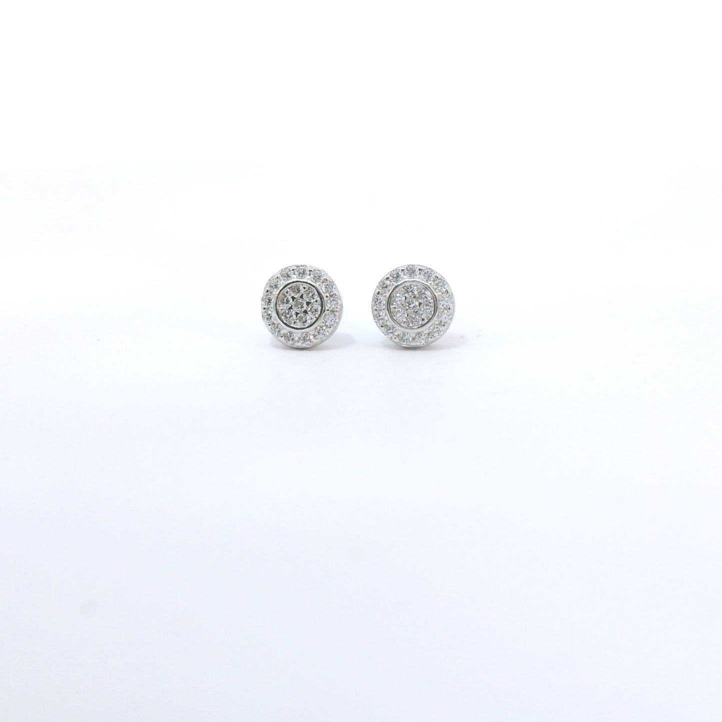 Sterling Silver with Round Cubic Zirconia image 0